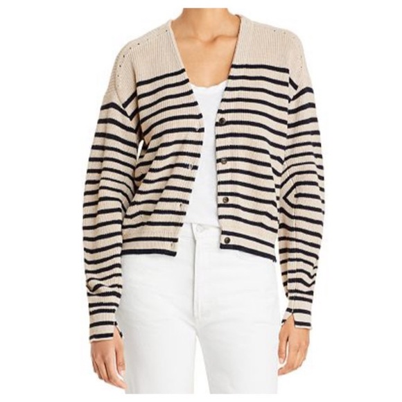 Marc by Marc Jacobs Cardigan Lightweight Striped cardigan Size Small - Picture 4 of 10